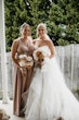 Bride wearing Indiana by Maggie Sottero with a friend