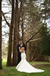 Bride wearing Mitchell Marie by Maggie Sottero with her husband