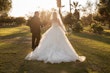 Bride In Sparkle Tulle Ballgown Yasmin Maggie Sottero With Groom