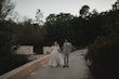 Bride In A-line Floral Hattie Lane Lynette Rebecca Ingram With Groom