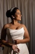 Aspen A-line Strapless Wedding Dress