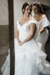 Bride Wearing White Ballgown Zulani