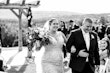 Curvy real bride wearing lace mermaid wedding dress called Judson by Maggie Sottero.