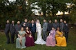 Bride wearing Kern by Maggie Sottero with her wedding party