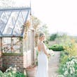 Bride In Backless Crepe Baxley Maggie Sottero