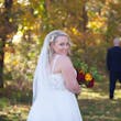 Bride Wearing Savannah Wedding Dress by Maggie Sottero for First Look with Groom.