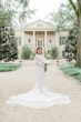 Bride In Sexy Floral Wedding Dress Called Cruz By Sottero And Midgley