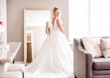 Bride Wearing Lace Ballgown Zachary By Sottero And Midgley