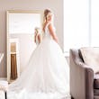 Bride Wearing Lace Ballgown Zachary By Sottero And Midgley